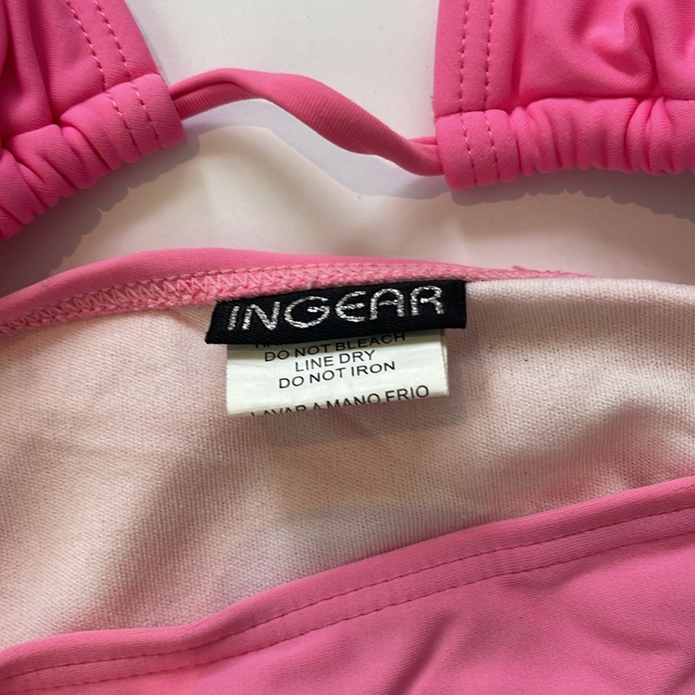 Ingear Vibrant Pink Bikini Set Size Small - Picture 2 of 3